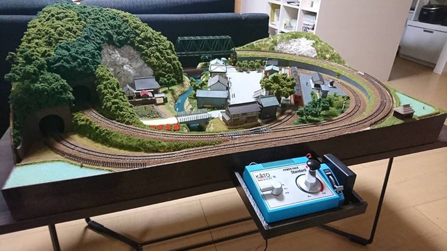 鉄道模型　Nゲージ　ジオラマ解体品　KATO住宅等 鉄道模型 Nゲージ 個人制作ジオラマ 解体品｜Yahoo!フリマ（旧